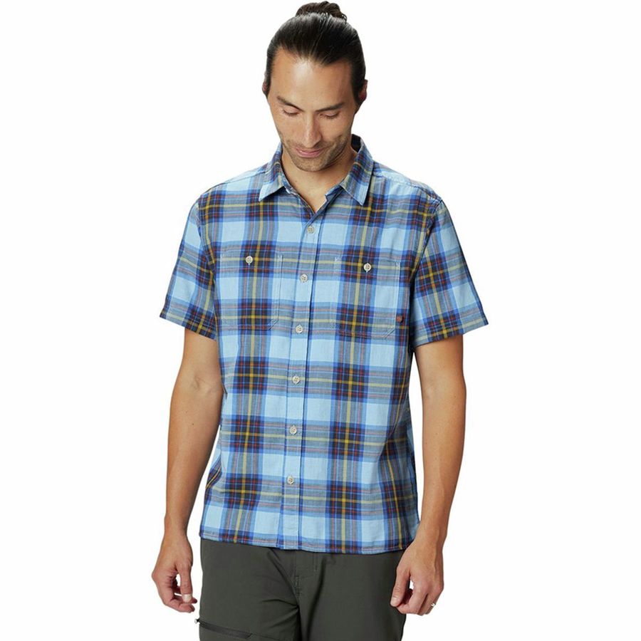 Short Sleeve Boyfriend Shirt Canyon