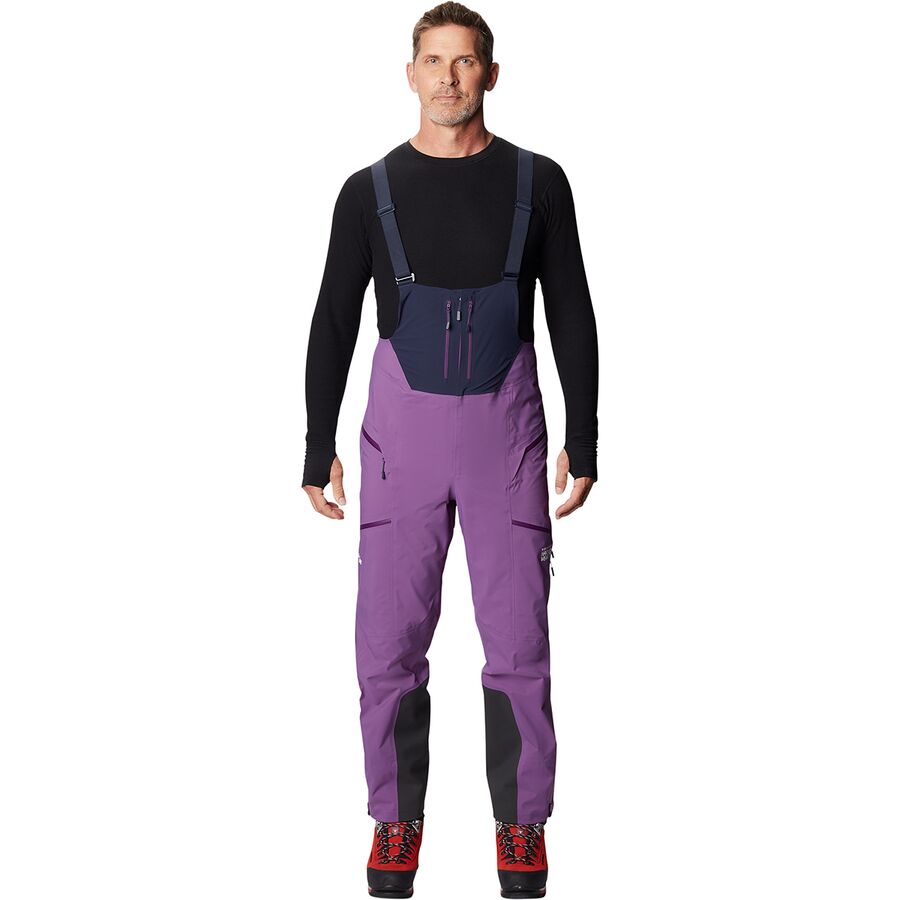 Mountain Hardwear - Exposure 2 GTX Pro Bib Pant - Men's - Cosmos Purple