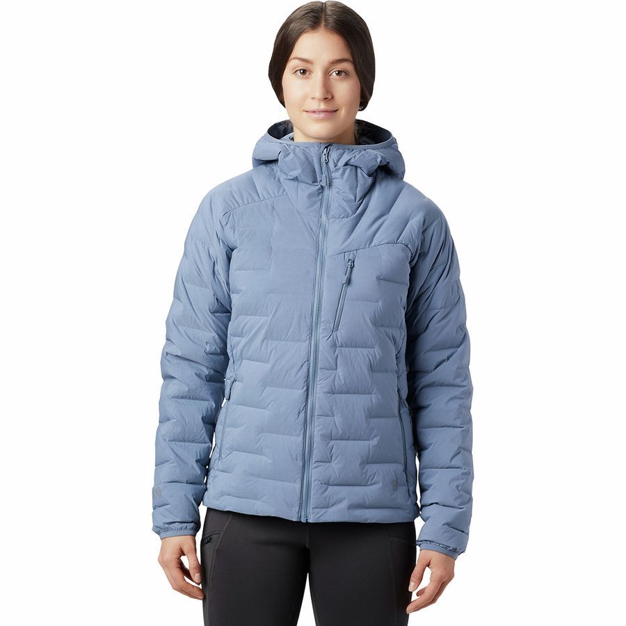 mountain hardwear stretch down hooded jacket women's