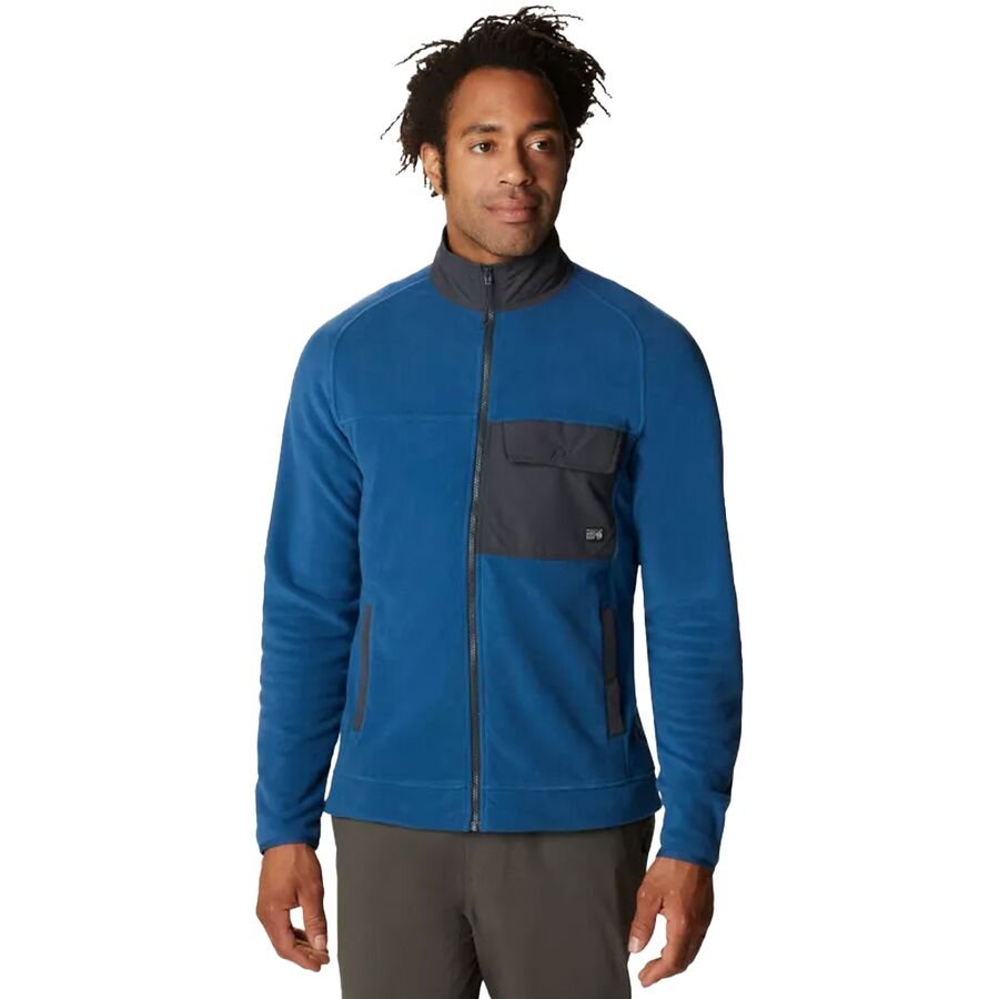 Mountain Hardwear - Unclassic Light Fleece Jacket - Men's - Blue Horizon