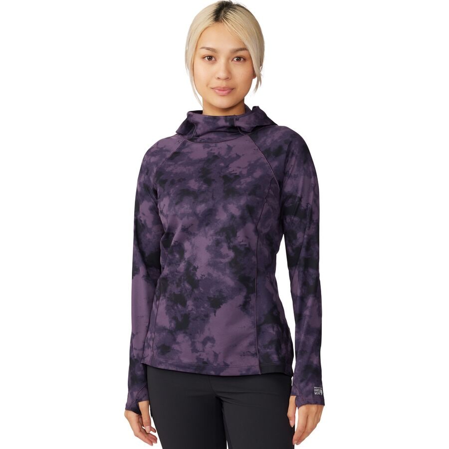 Mountain Stretch Long-Sleeve Hooded Top - Women's