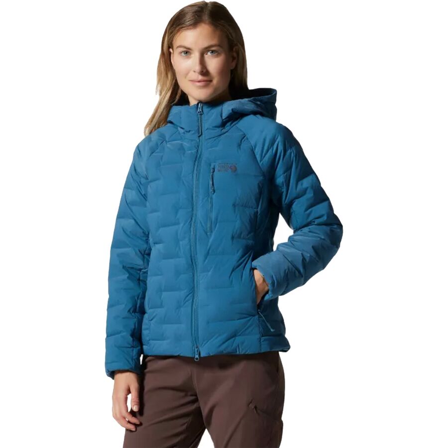 Mountain Hardwear - Stretchdown Hooded Jacket - Women's - Caspian