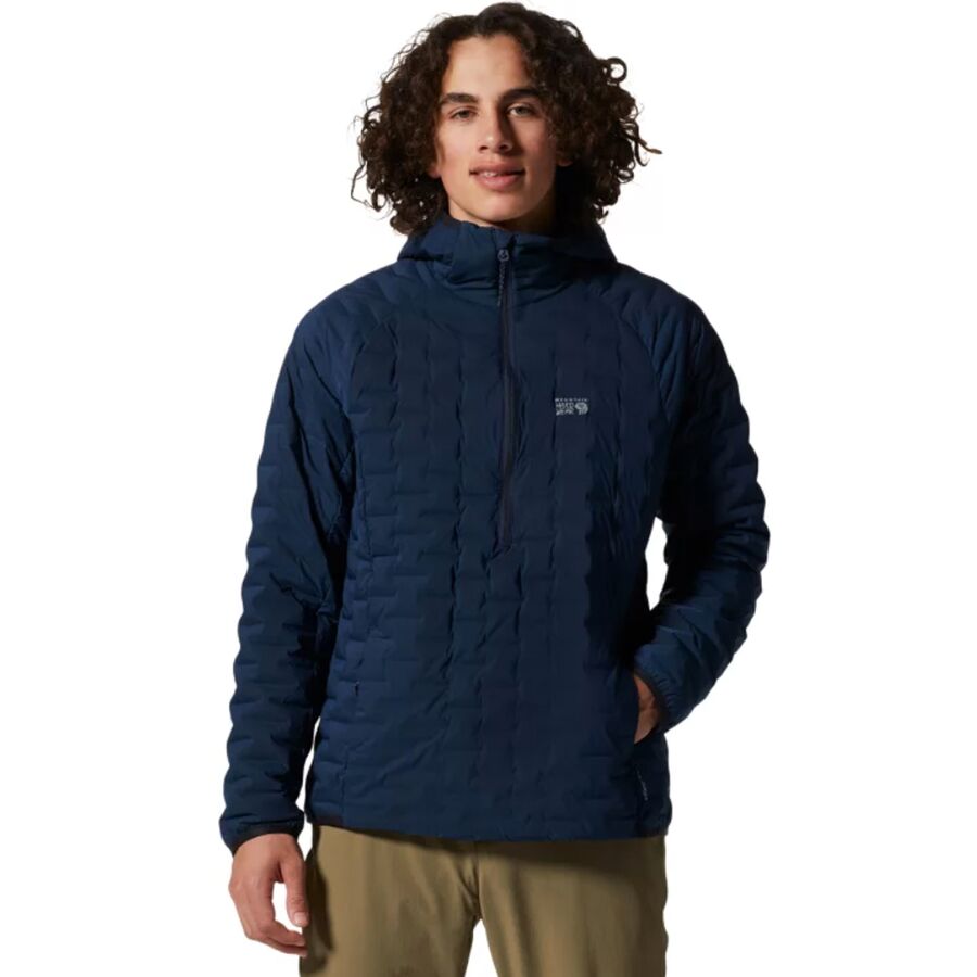 Mountain Hardwear - Stretchdown Light Pullover Jacket - Men's - Hardwear Navy