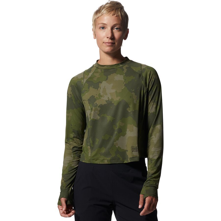 Crater Lake Long-Sleeve Crop Top - Women's