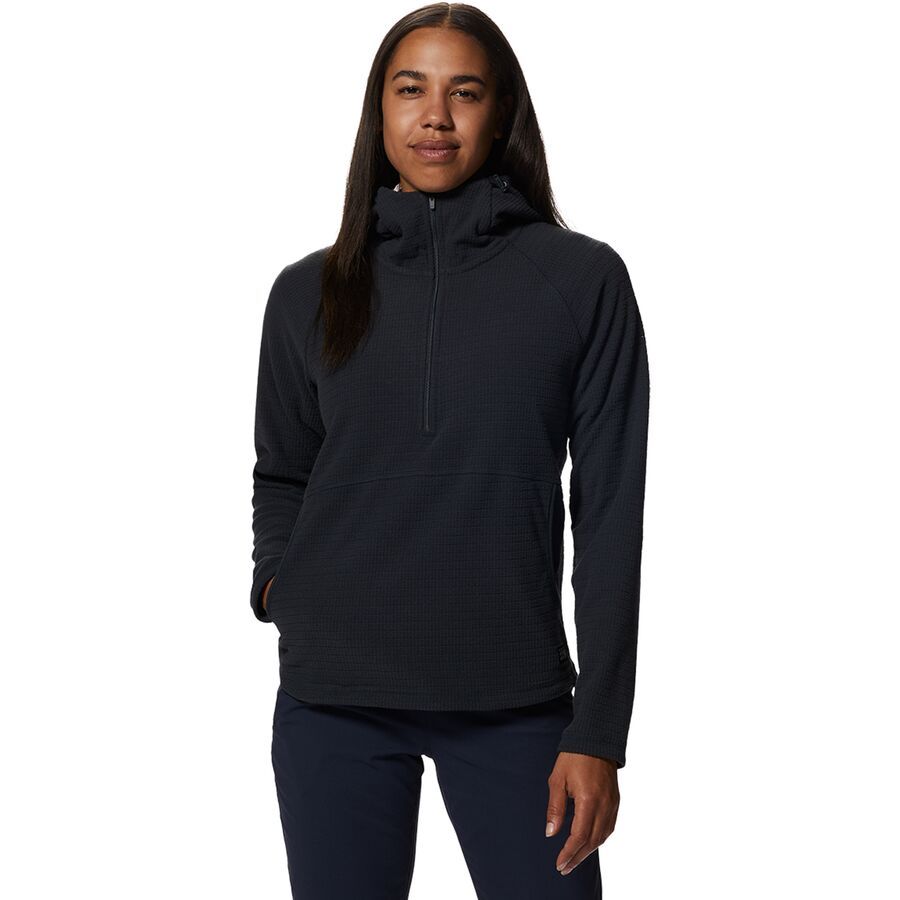 Summit Grid 1/2-Zip Hoodie - Women's