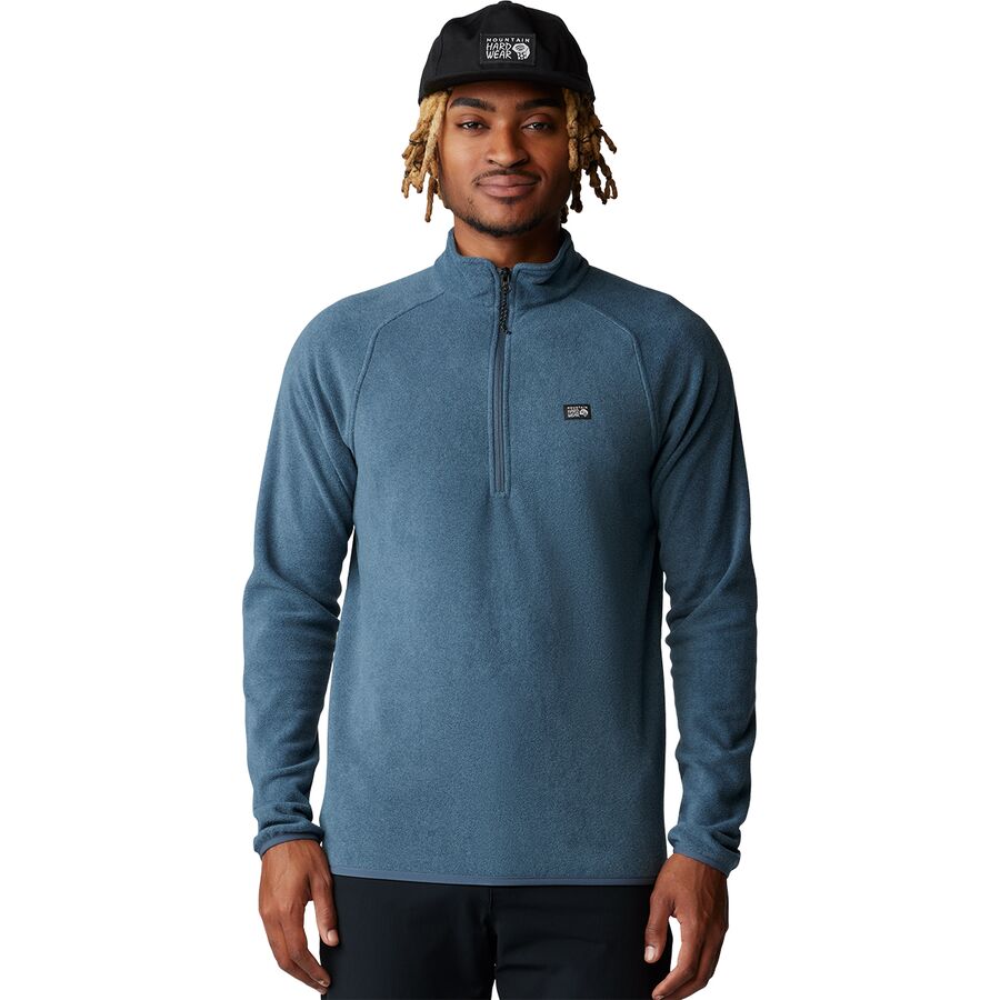 MOUNTAIN HARD WEAR Mens Gray Quarter-Zip Pullover main image 1