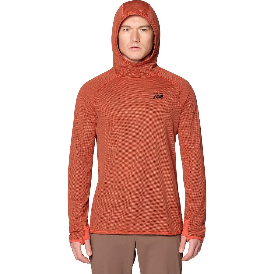 Мужское худи Mountain Hardwear AirMesh Long-Sleeve, цвет: Aspect