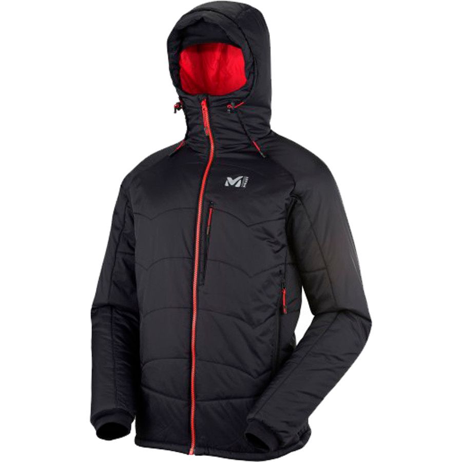 Millet Belay Tool Insulated Hooded Jacket Men's Clothing