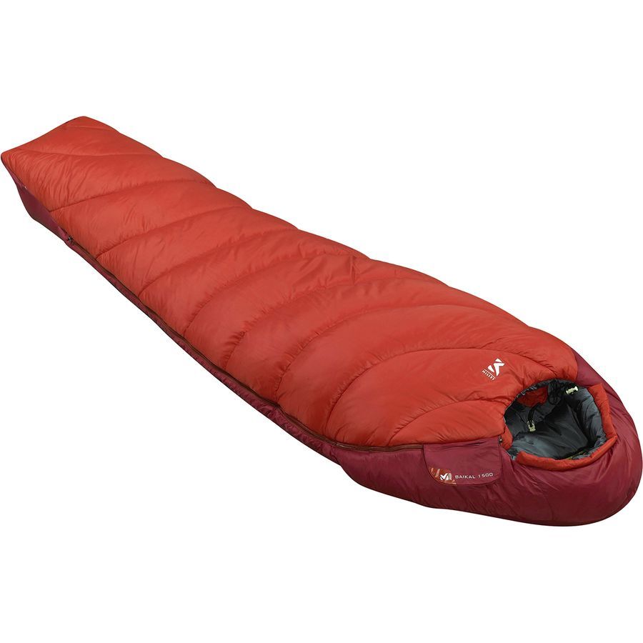 Millet Baikal 1500 Sleeping Bag 25F Synthetic Hike & Camp