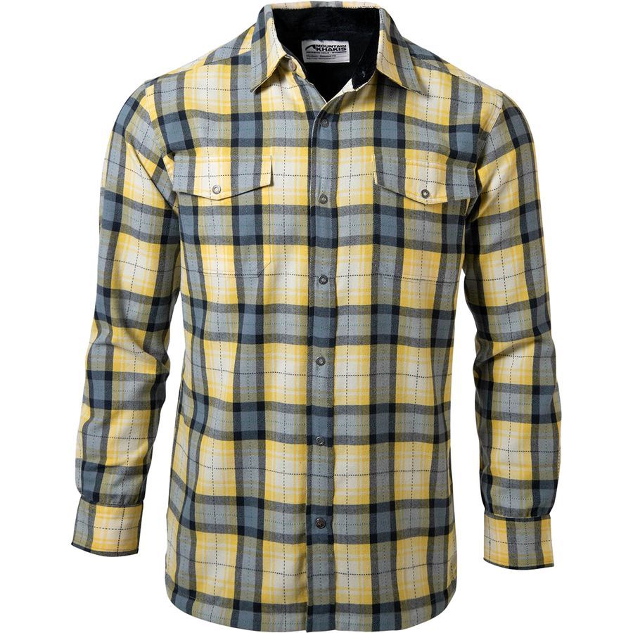 Mountain Khakis Mens Christopher Fleece Lined Shirt
