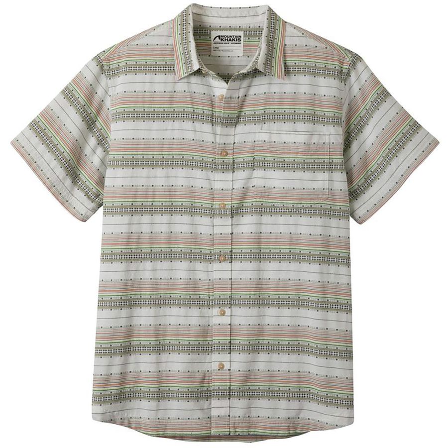 golf shirt and khakis