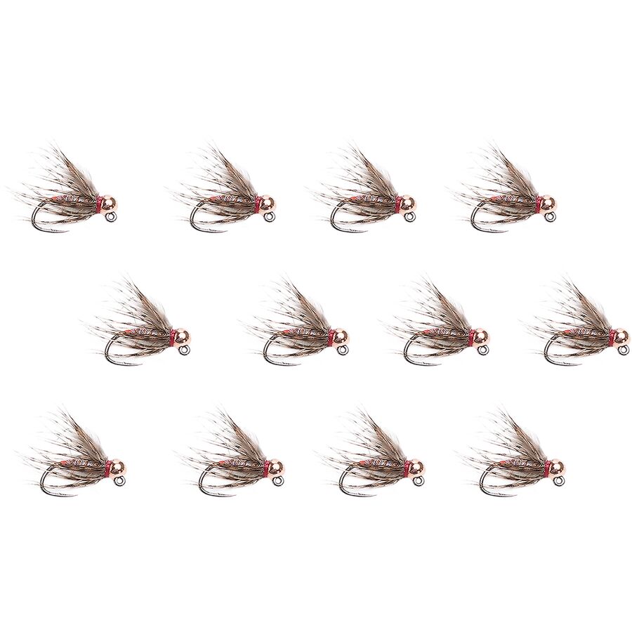 Jig Soft Hackle Red Ass - 12-Pack