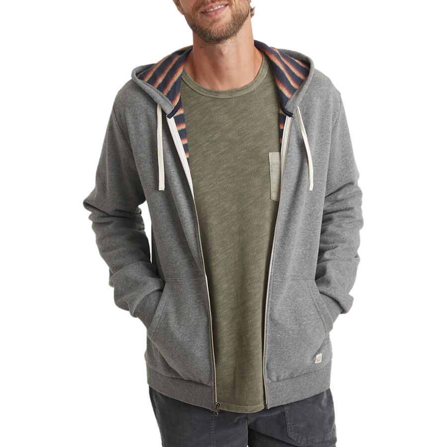 mens full zip training hoodie