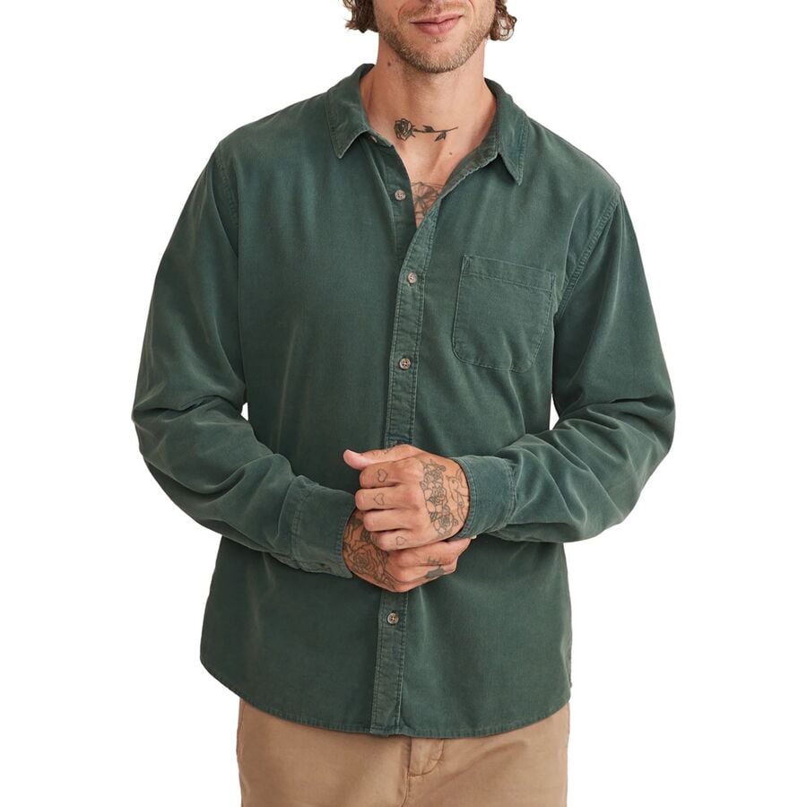 Long-Sleeve Lightweight Cord Shirt - Men's
