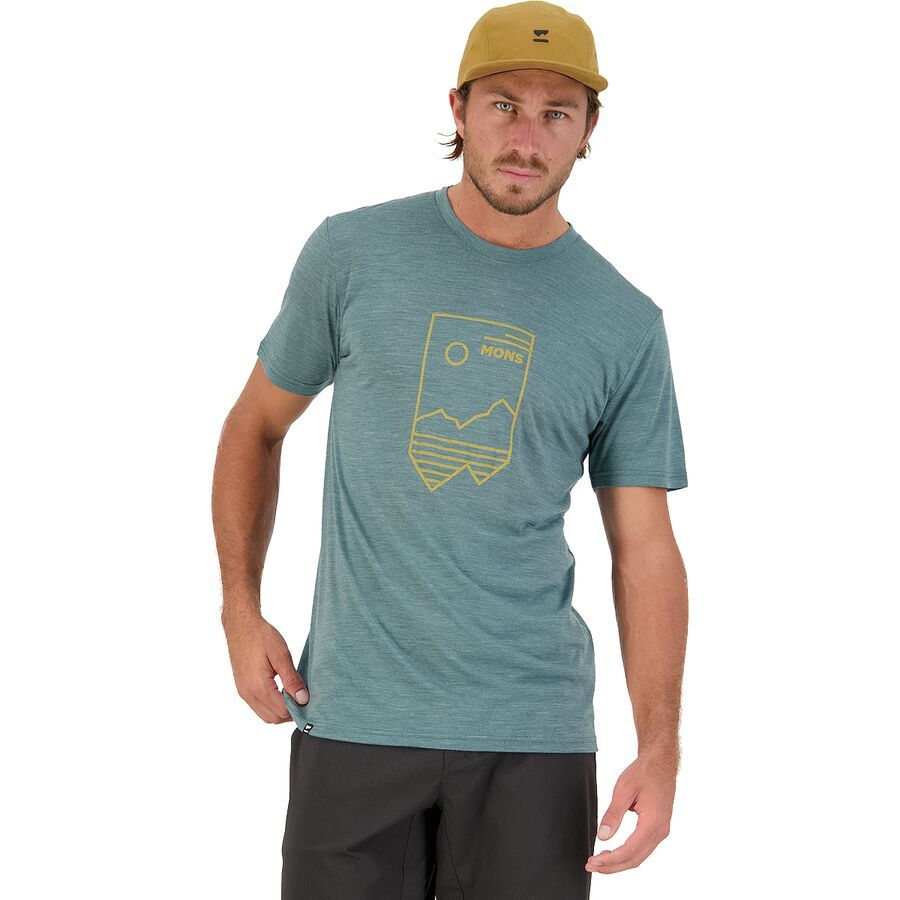 Mons Royale Zephyr Merino Cool TShirt Men's Clothing