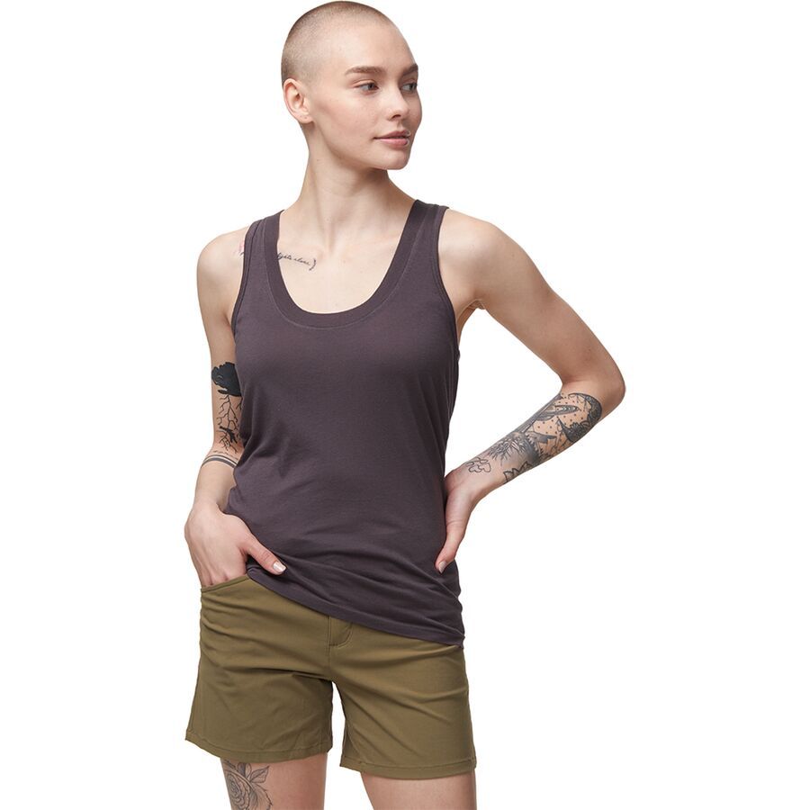 Monrow Womens Narrow Tank