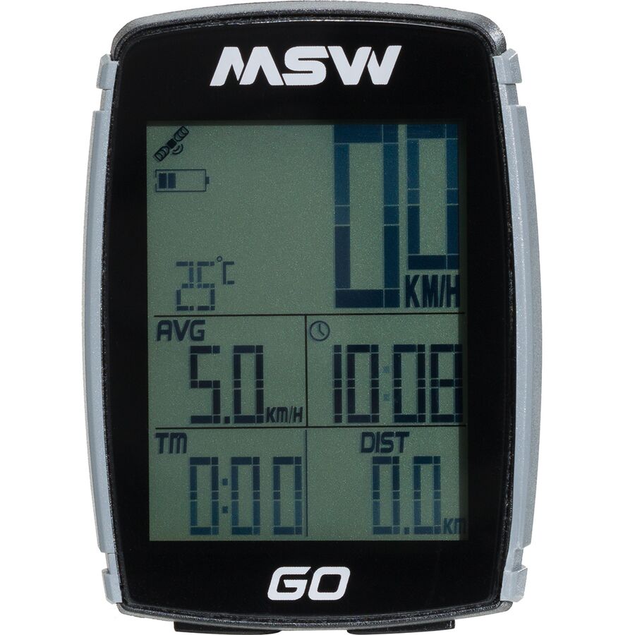 MSW - Miniac Go GPS Bike Computer - Black