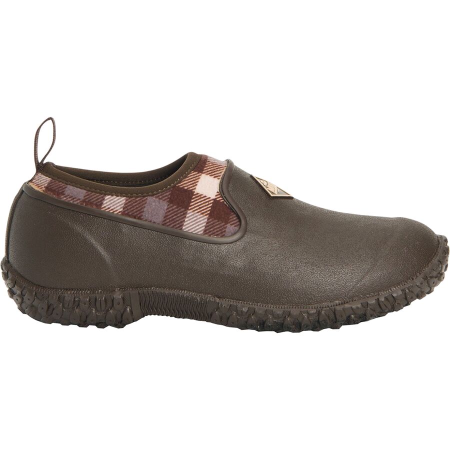 Muck Boots Men's Muckster II Low (M2L-900) – Slip-On Waterproof Ankle Boots, Brown Rubber/Neoprene