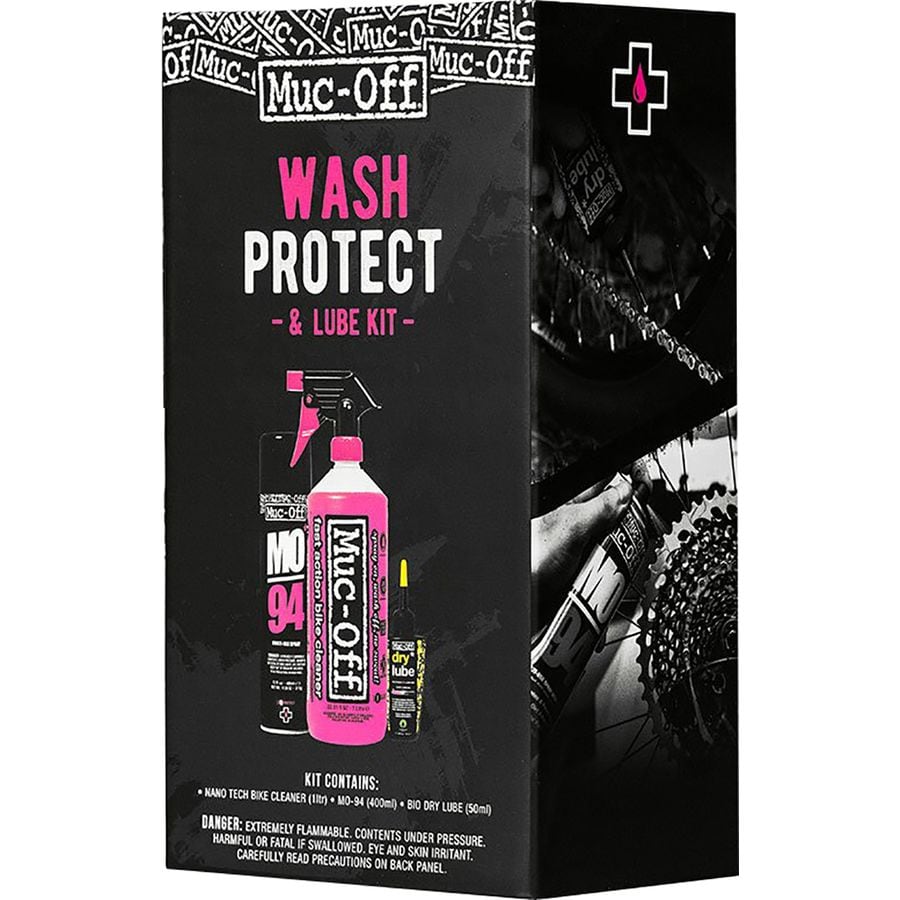 Muc-Off - Wash, Protect, and Lube Kit - Dry Lube