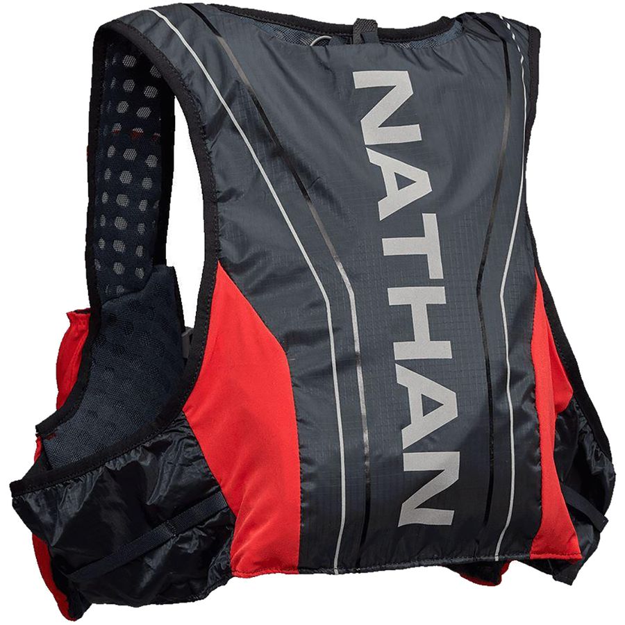 Nathan - Vapor Swift 4L Hydration Vest - Blue Nights/High Risk Red