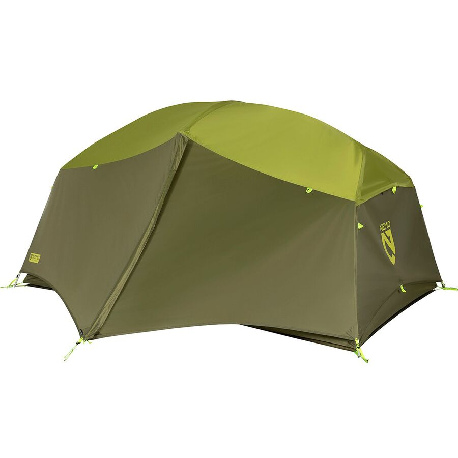 NEMO Equipment Inc. - Aurora 2P Tent: 2-Person 3-Season - Nova Green