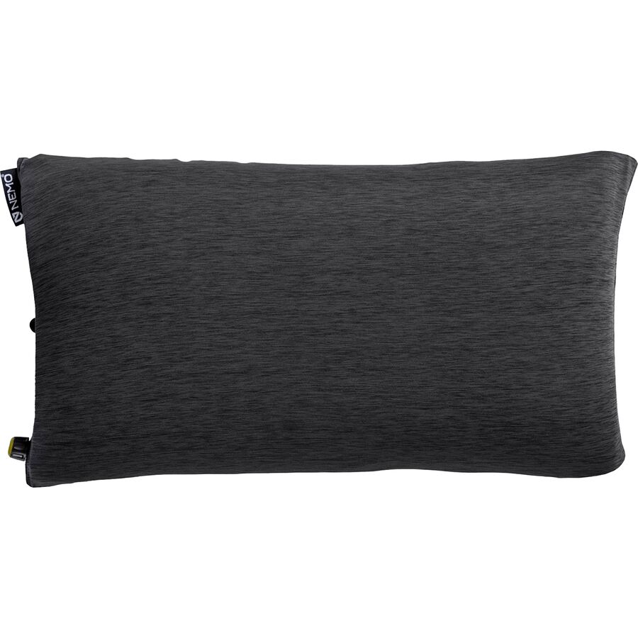 Снаряжение NEMO Equipment Fillo Wide Pillow, цвет: Чёрный жемчужный / Берёзовый