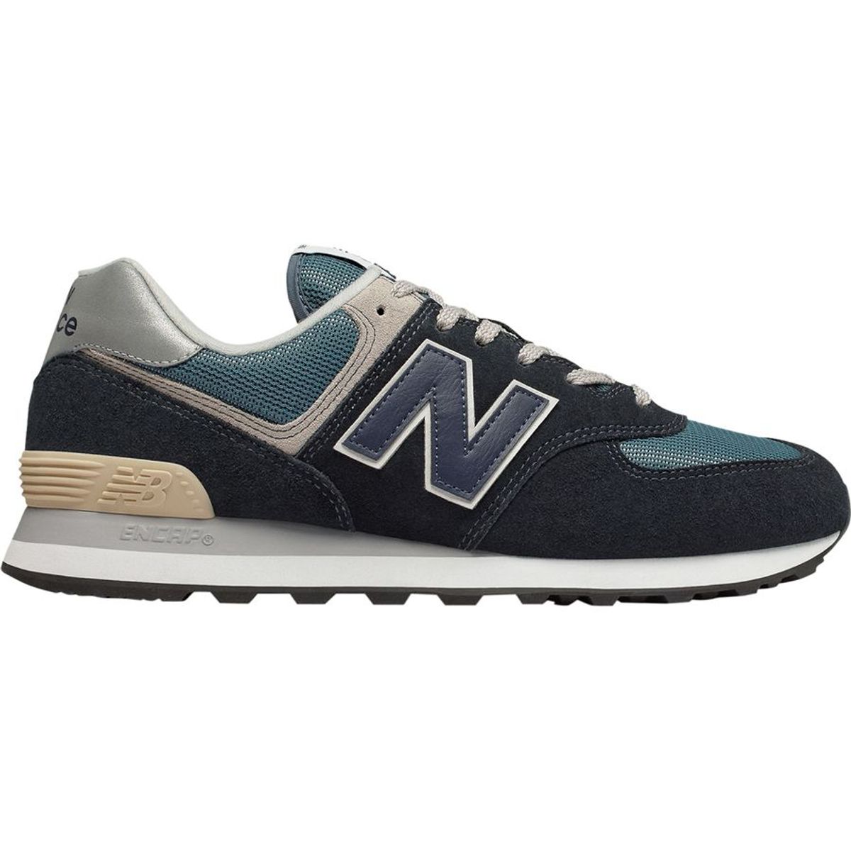 navy blue and grey new balance 574