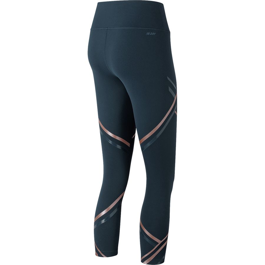 New Balance Printed Highrise Transform Crop 2.0 Tight Women's