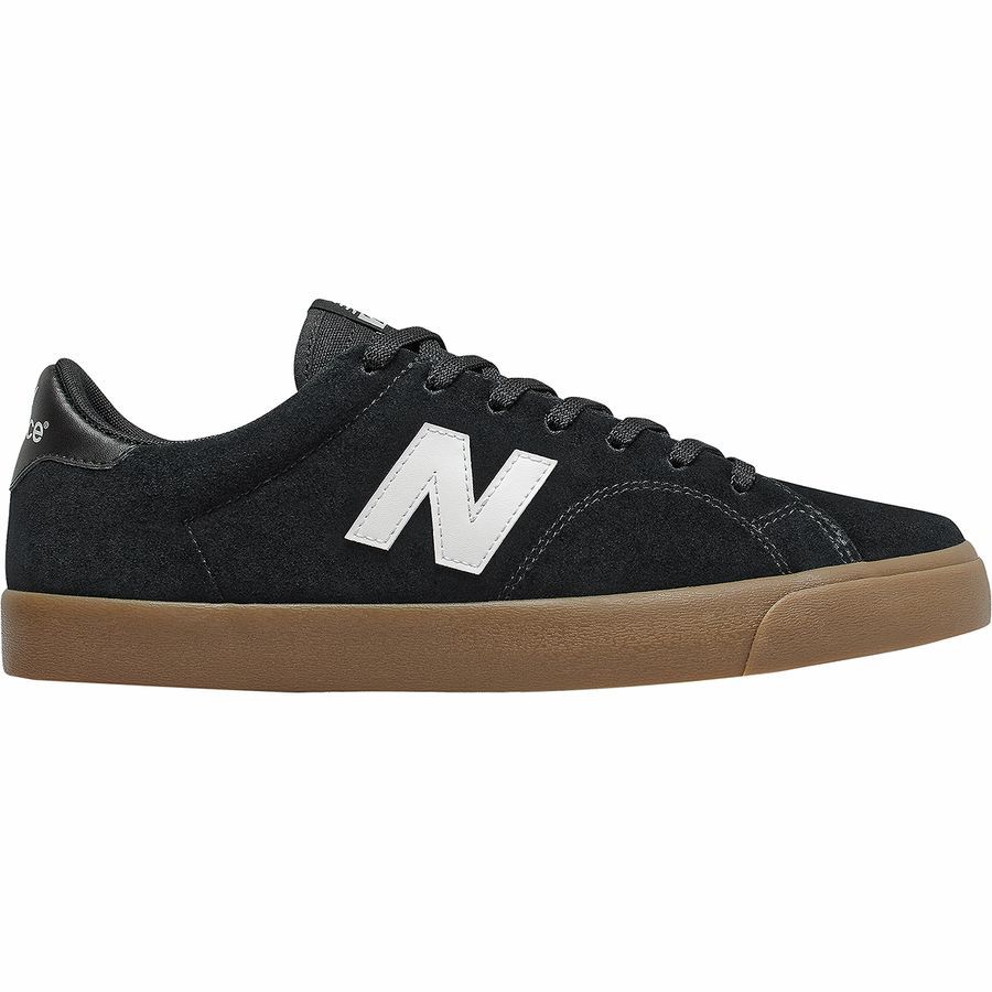 new balance black gum sole