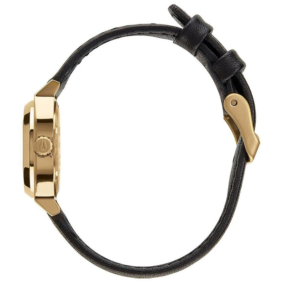 Nixon Dames analoog kwarts horloge met roestvrij stalen armband A418100-00 Nixon Dames analoog kwarts horloge met roestvrij stalen armband A418100-00
