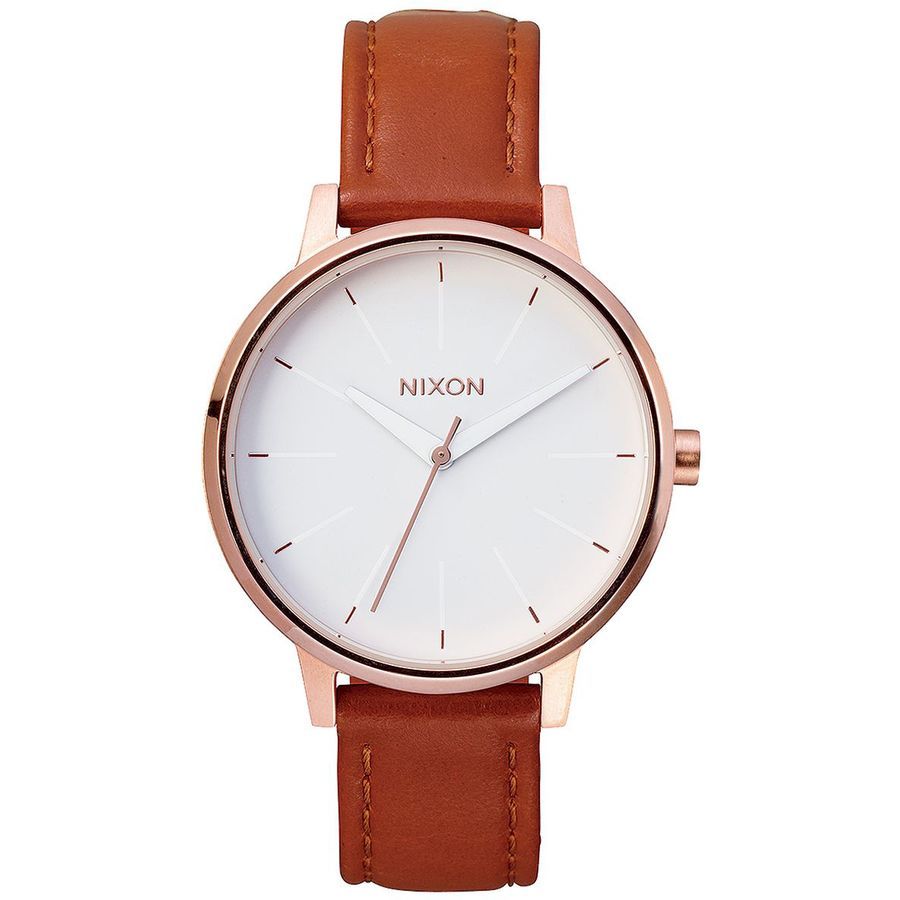 Nixon Kensington Leather Watch - Women's | Backcountry.com