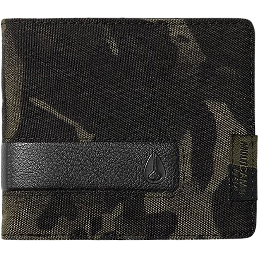 Nixon Showoff R Wallet - Black - Eco-Friendly Recycled PET Slim Wallet - View #4