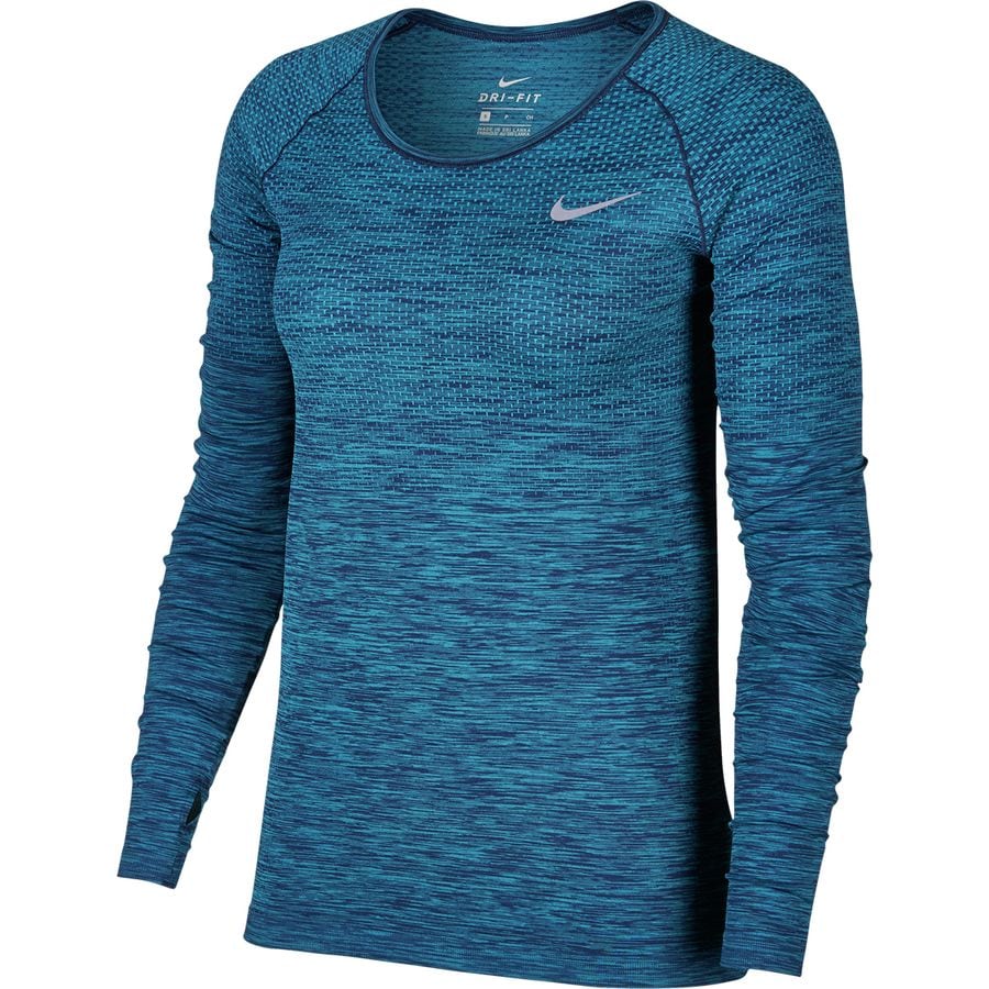 Nike Dri-Fit Knit Shirt - Long-Sleeve - Women's | Backcountry.com