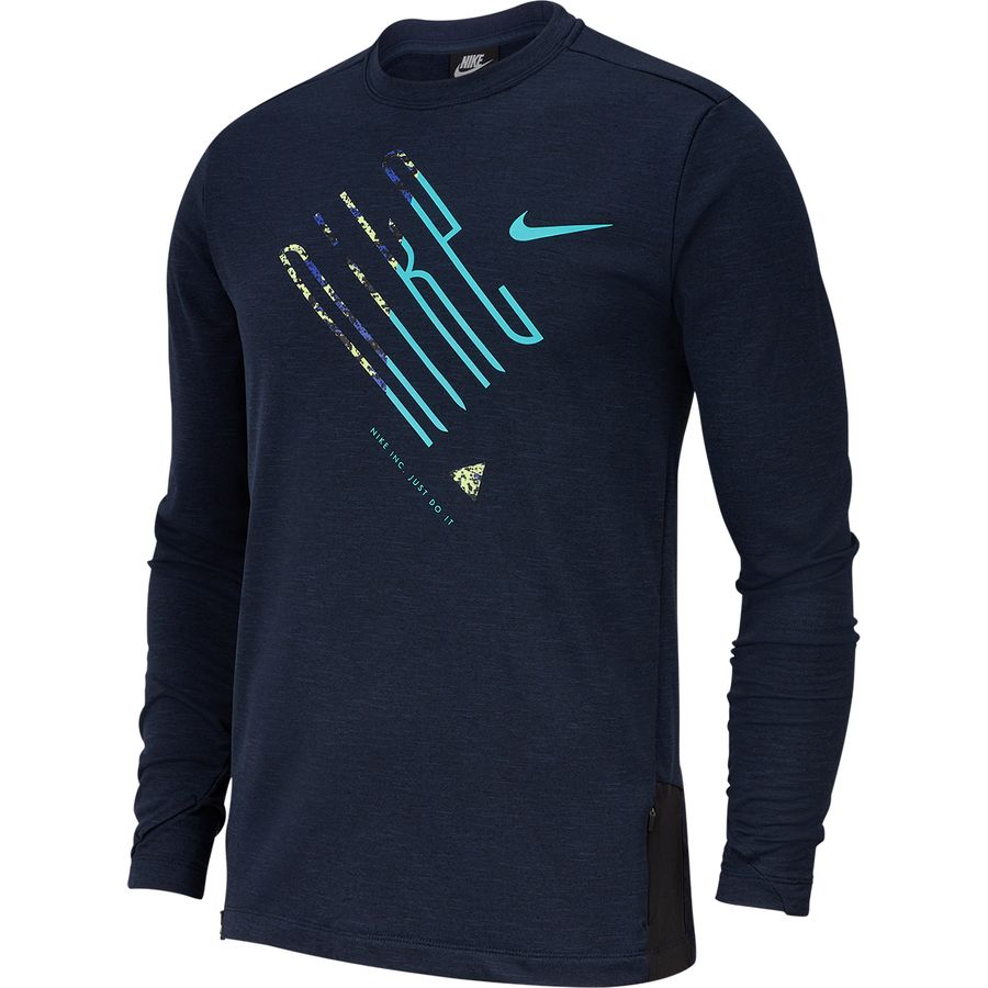 Nike Sphere Element Crew Wild Long-Sleeve Running Shirt - Men's ...
