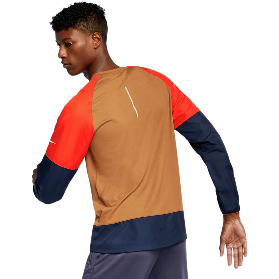 Nike Element Mix Crew Long-Sleeve Running Top - Men's | Backcountry.com