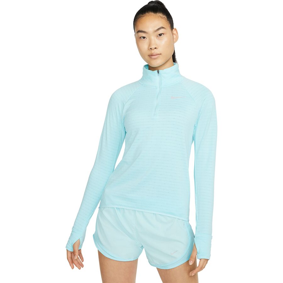 Nike - Therma-Fit Element 1/2-Zip Top - Women's - Copa/Reflective Silver