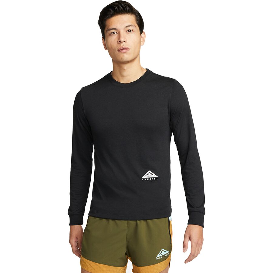 Nike - Dri-Fit Trail Long-Sleeve T-Shirt - Men's - Black