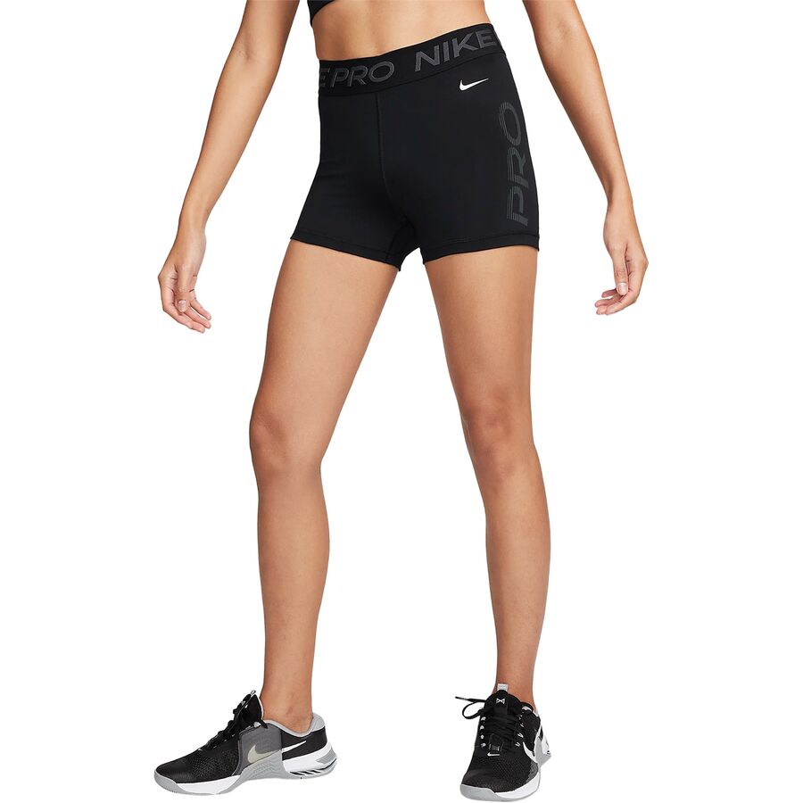 Pro Mid-Rise Graphic 3in Shorts - Women's