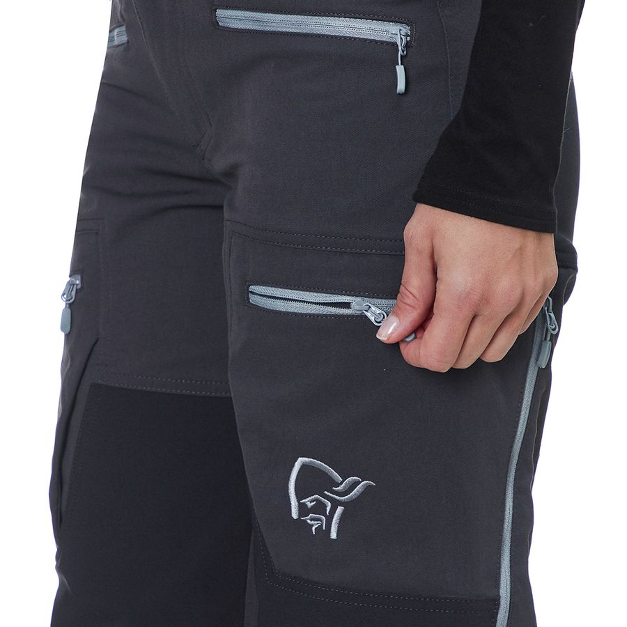 NORRONA Femmes Svalbard Flex1 Camping Pantalon de Marche Taille M - W34 L32