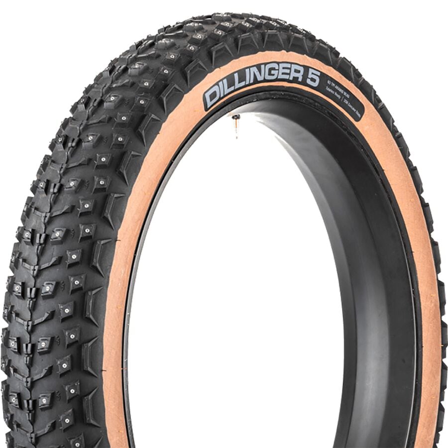 Dillinger 5 Studded Fatbike Tubeless Tire - 27.5in