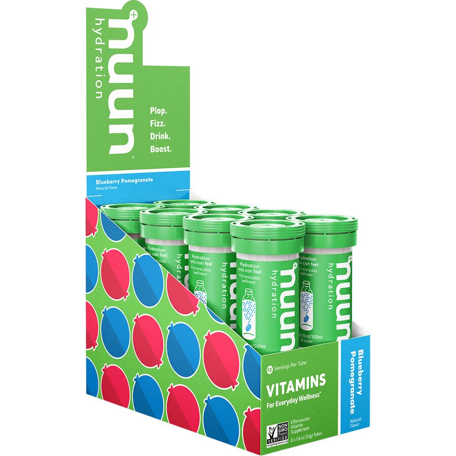 Nuun - Vitamins - 8-Pack - Blueberry Pomegranate