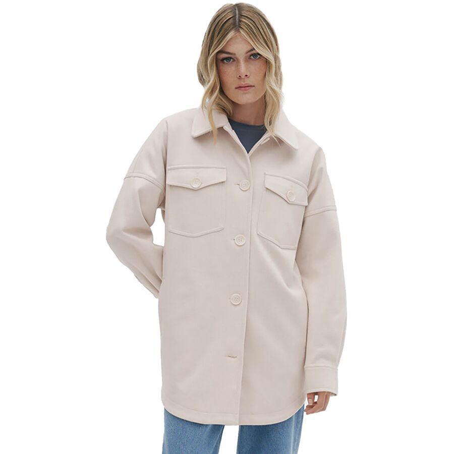 Monik Long Button Over Shirt - Women's