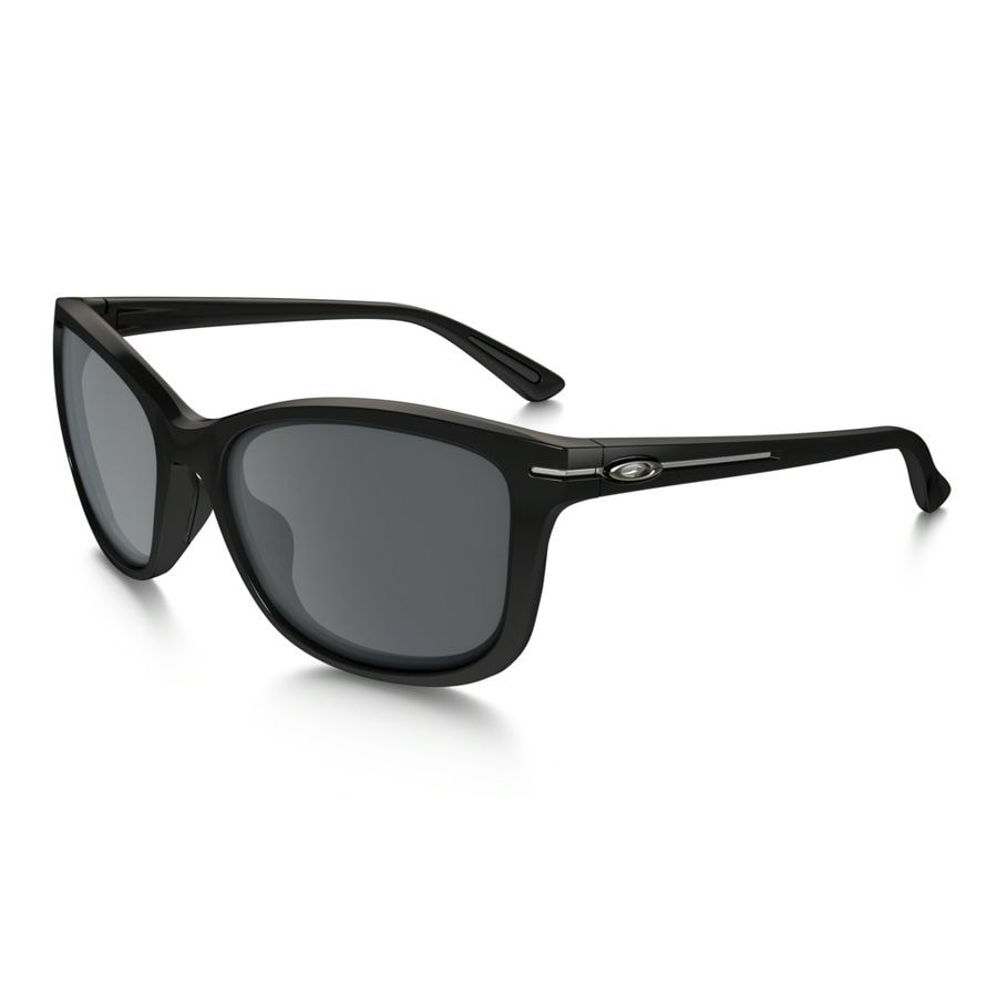 Oakley - Drop In Sunglasses - Women's - Polished Black/Black Irid