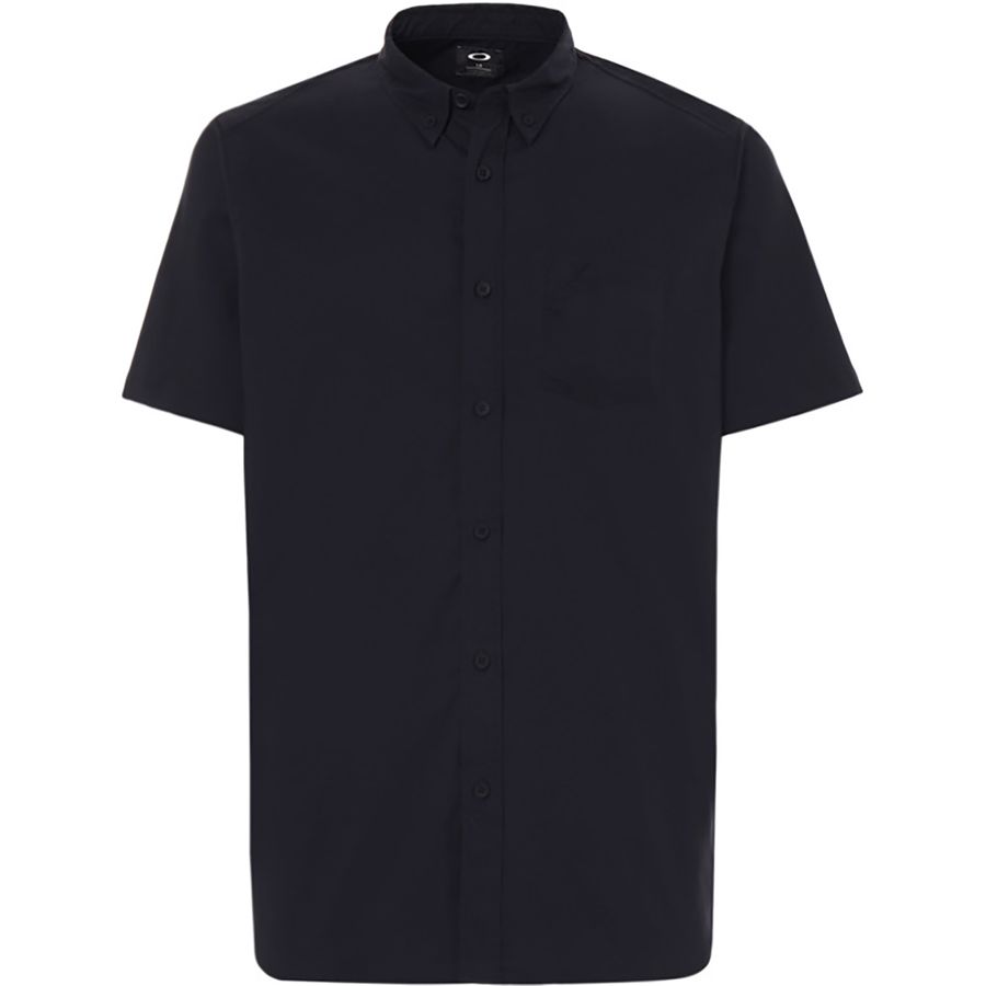 Oakley Short-Sleeve Solid Woven Shirt - Men's - Clothing