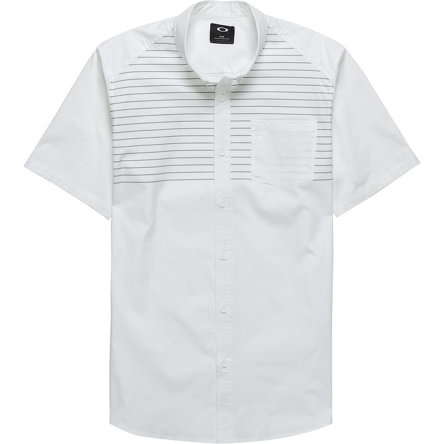 Top Stripe Woven Short-Sleeve Shirt - Men's