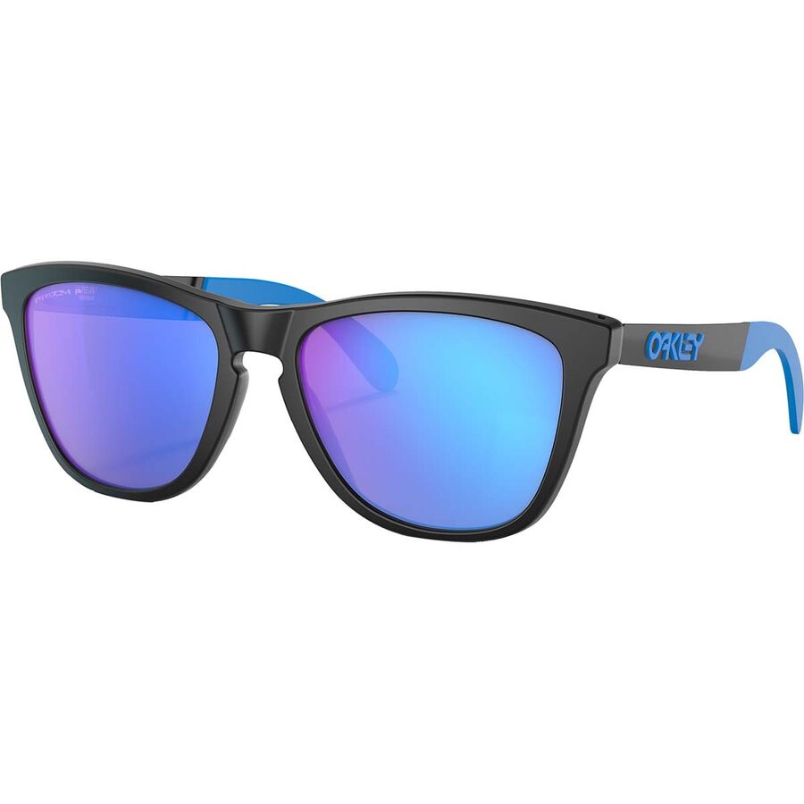 Oakley - Frogskins Mix Prizm Polarized Sunglasses - Matte Black W/ PRIZM Sapphire Pol