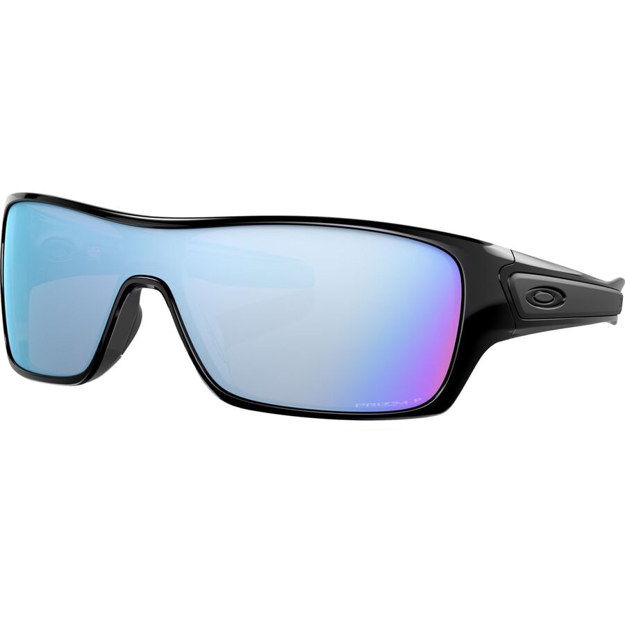 Oakley - Turbine Rotor Prizm Polarized Sunglasses - Polished Black/Prizm Deep H2O Polarized