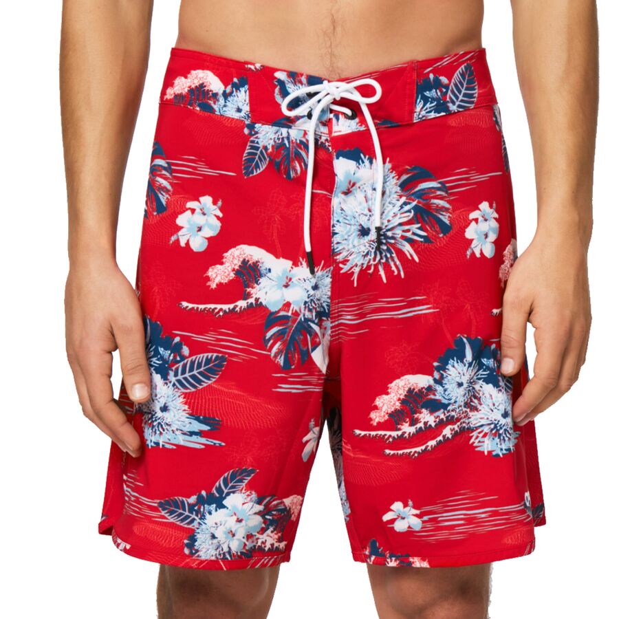 Oakley - Tropical Bloom 18 Board Short - Men's - Redline Hawai
