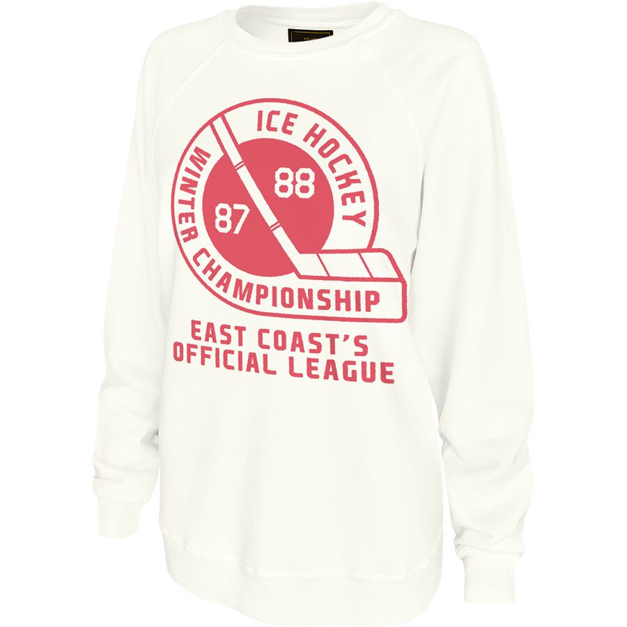 Женская толстовка Original Retro Brand Ice Hockey 87-88, цвет: Состаренный белый