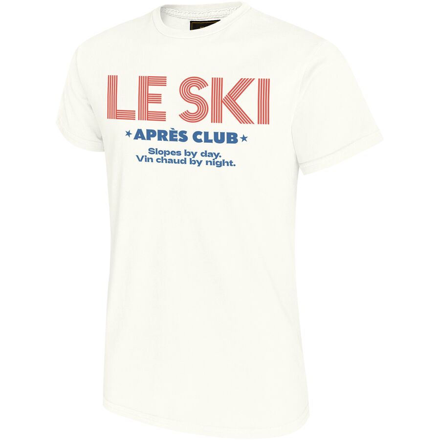 Женская футболка Original Retro Brand Le Ski, цвет: Состаренный белый